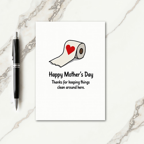 Heartfelt Paper Roll Mother Card