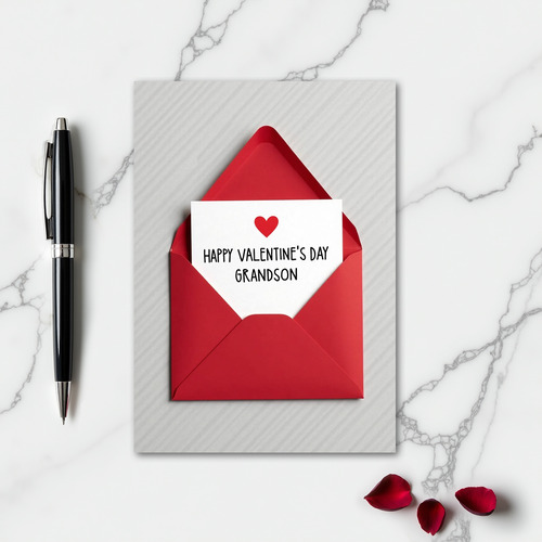 Heartfelt Red Envelope Card