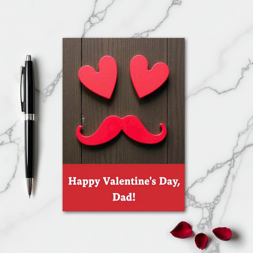 Heartfelt Rustic Valentines Card