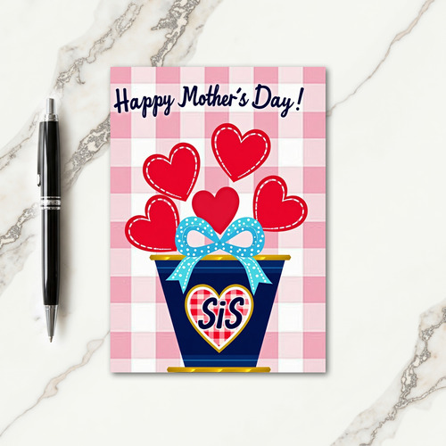 Heartfelt Sis Mothers Day Card