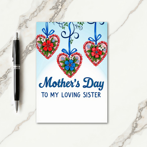 Heartfelt Sisters Day Sister Card