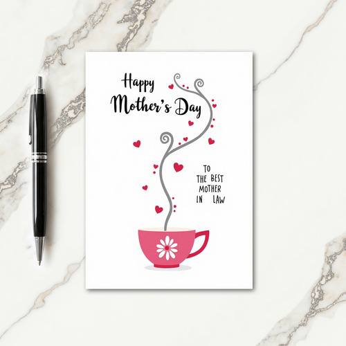 Heartfelt Smoke Mothers Day Card