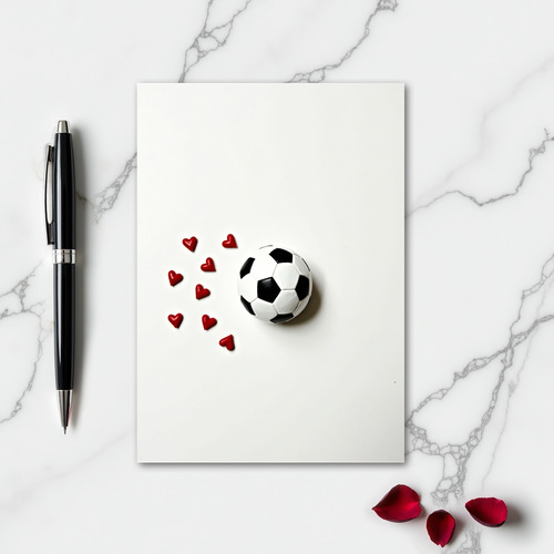 Heartfelt Soccer Card