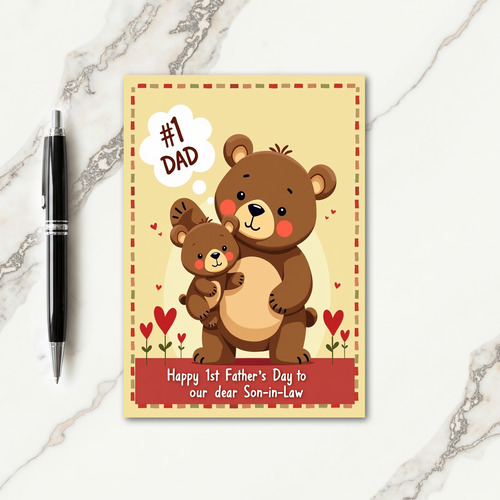 Heartfelt Soninlaw Day Card