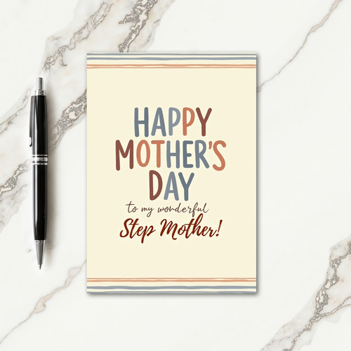 Heartfelt Step Mothers Day Card