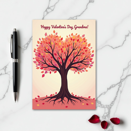 Heartfelt Tree Love Grandma Card