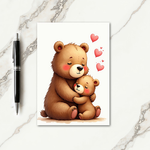 Heartfelt Ursine Mothers Day Card