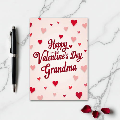 Heartfelt Valentines Grandma Card