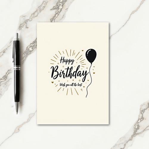Heartfelt Wish Birthday Card