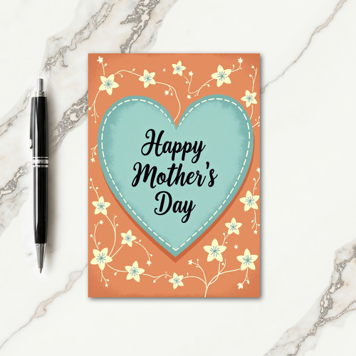 Heartfelt Wishes Mothers Day Card