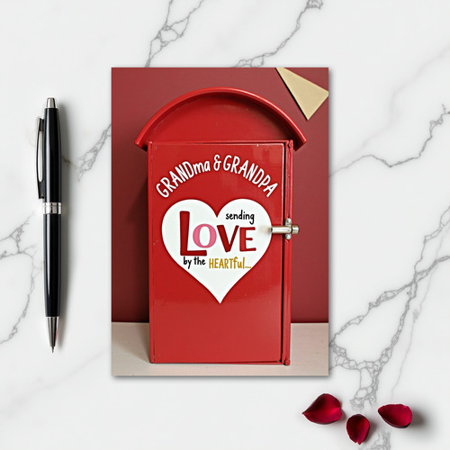 Heartful Mailbox Love Card