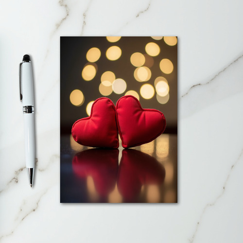 Hearts Love Romance Card