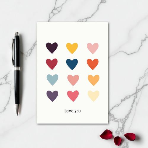 Hearts Of Love Greeting Card