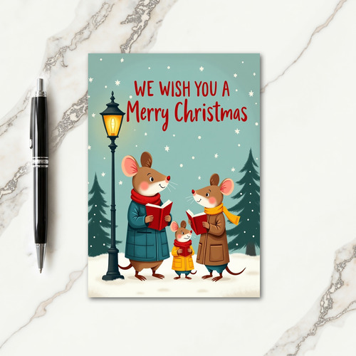 Heartwarming Winter Critter Card