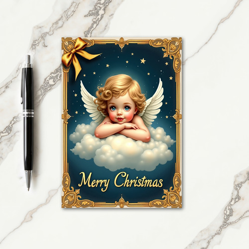 Heavenly Christmas Card