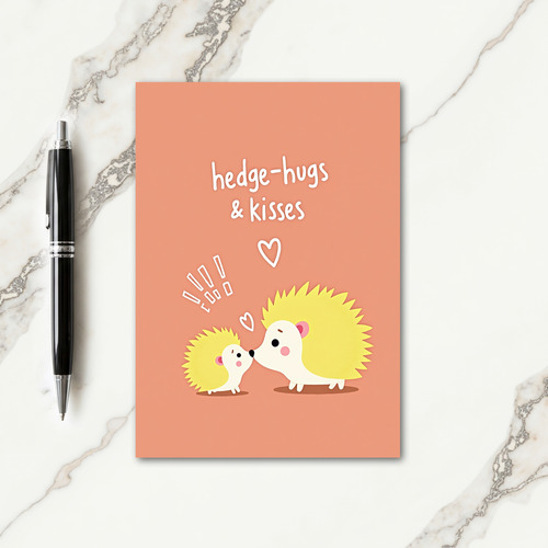 Hedgehugs Mothers Day Sweet Card