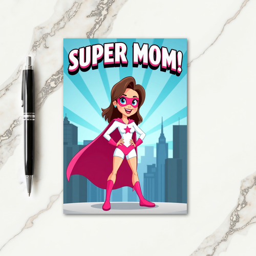 Hero Mothers Day Art Card