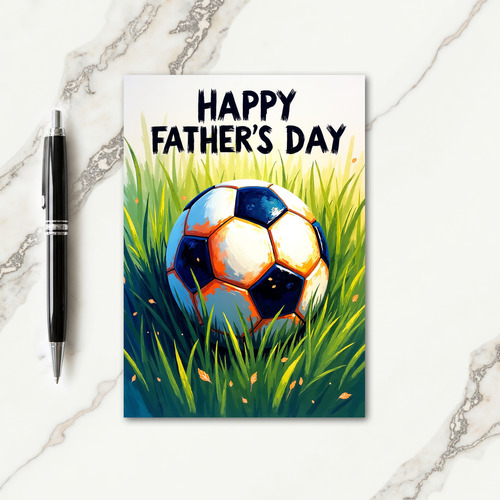 Hexagon Fathers Day Sphere Card