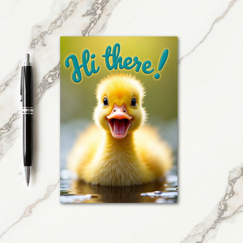 Hi There Little Bird Card