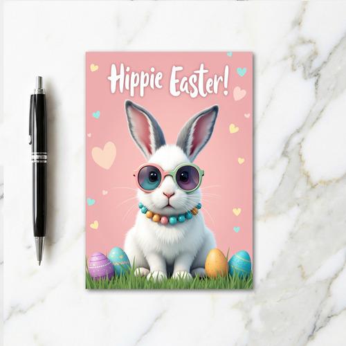 Hippie Easter Celebration Card