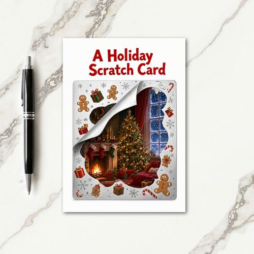 Holiday Scratch Card
