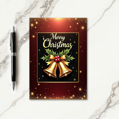Holly Berry Christmas Card thumbnail