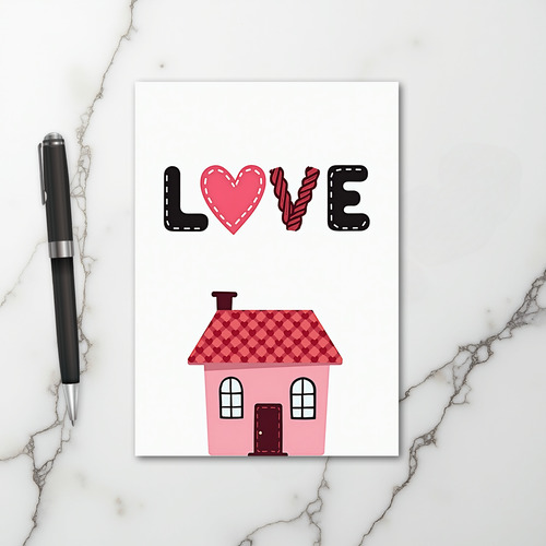Home Is Love Card