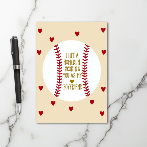 Homerun Boyfriend Baseball Card