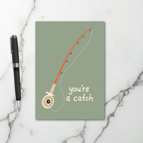 Hooked On You Catch Card