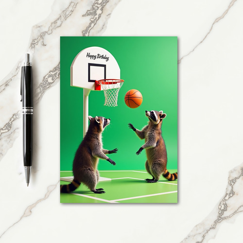 Hoops Birthday Fun Card