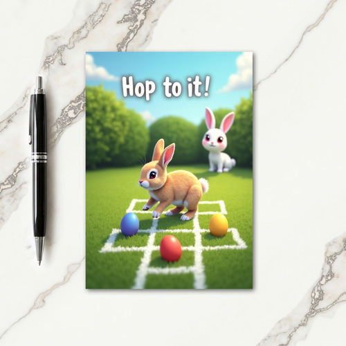 Hop To It Fun Outdoors Card