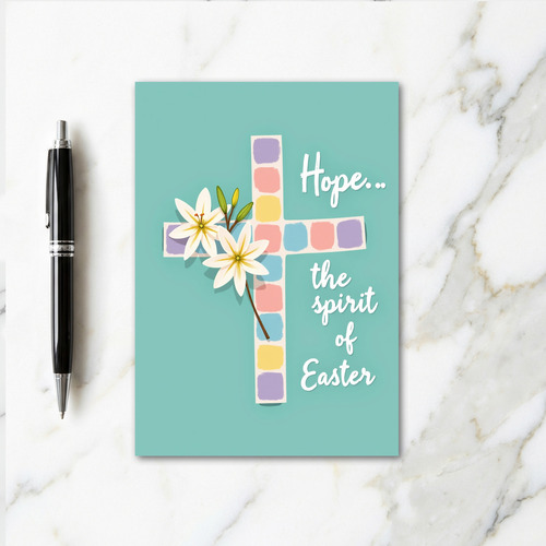Hope And Easter Spring Card