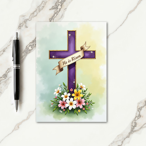 Hope And Renewal Floral Card