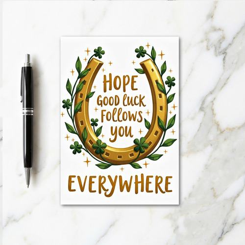 Hope Good Luck Everywhere Card