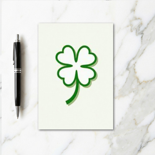 Hopeful Clover Design Card