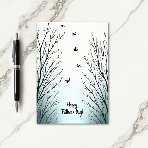 Hopeful Fathers Day Flight Card