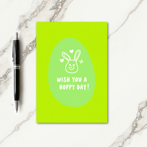 Hoppy Day Greeting Card