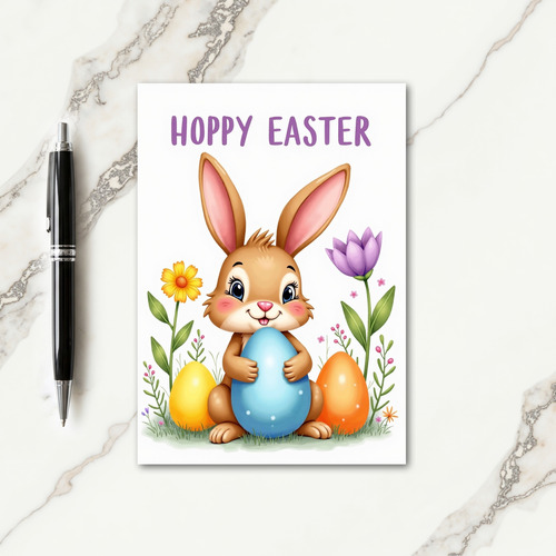 Hoppy Easter Friend Card