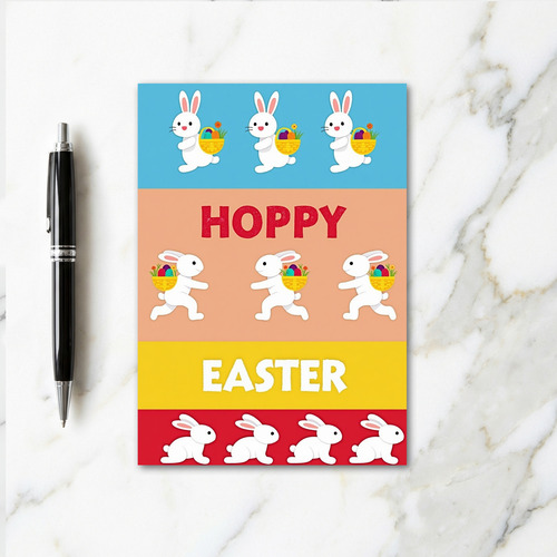 Hoppy Easter Fun Celebration Card