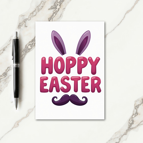 Hoppy Easter Message Card