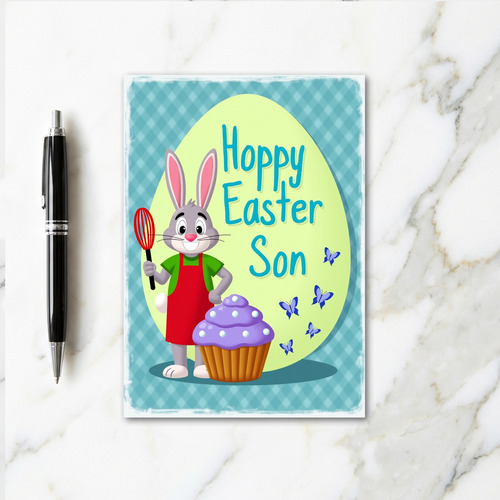 Hoppy Easter Son Greeting Card