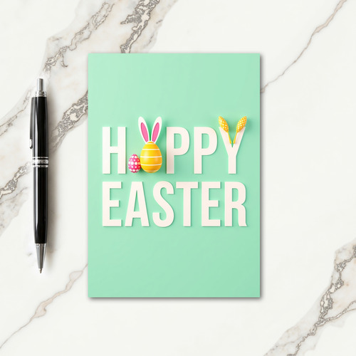 Hoppy Easter Springtime Card