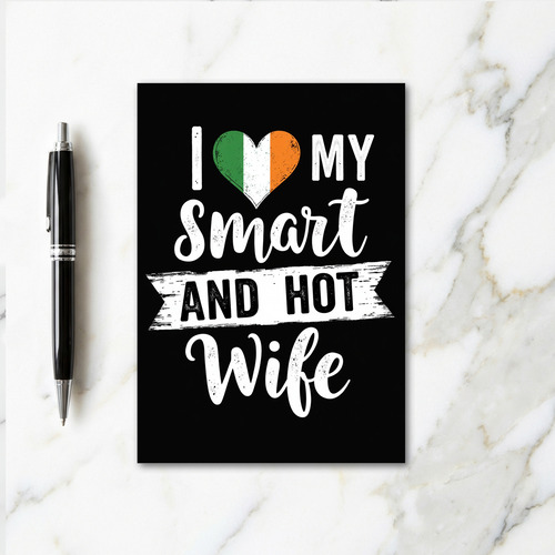 Hot Wife Irish Love Card