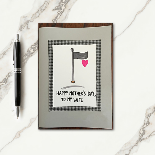 Houndstooth Mothers Day Card