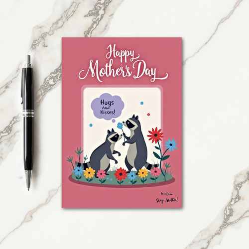 Hugs And Kisses Mothers Day Card