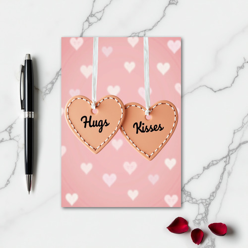 Hugs Kisses Heartfelt Card