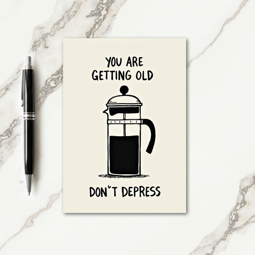 Humorous Brew Birthday Card