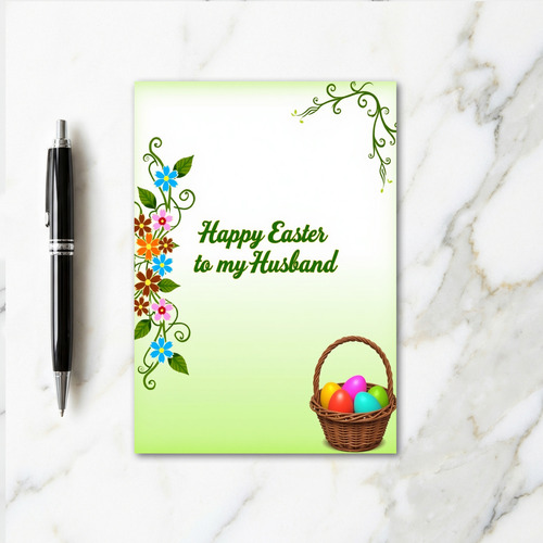 Husband Happy Easter Day Card