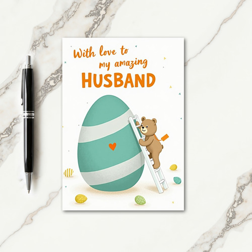 Husband Love Celebration Card