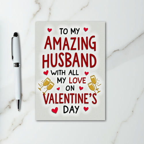 Husband Valentines Day Love Card